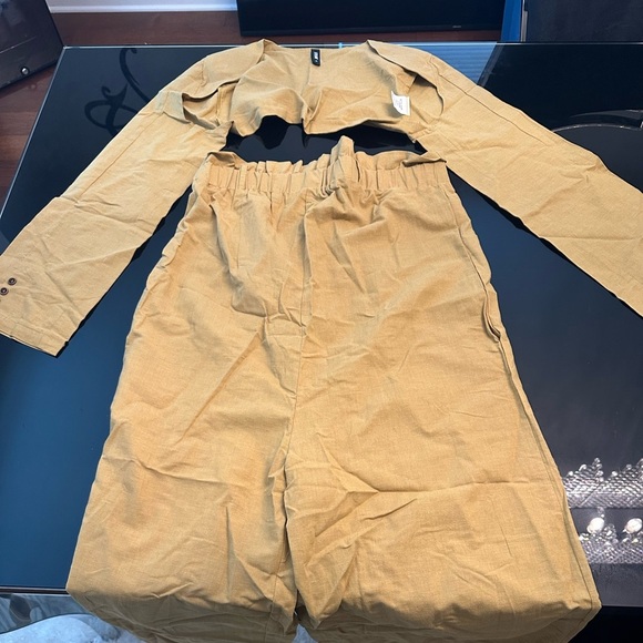 STYLEWE Yellow Jumpsuit Casual Comfort - Picture 2 of 7